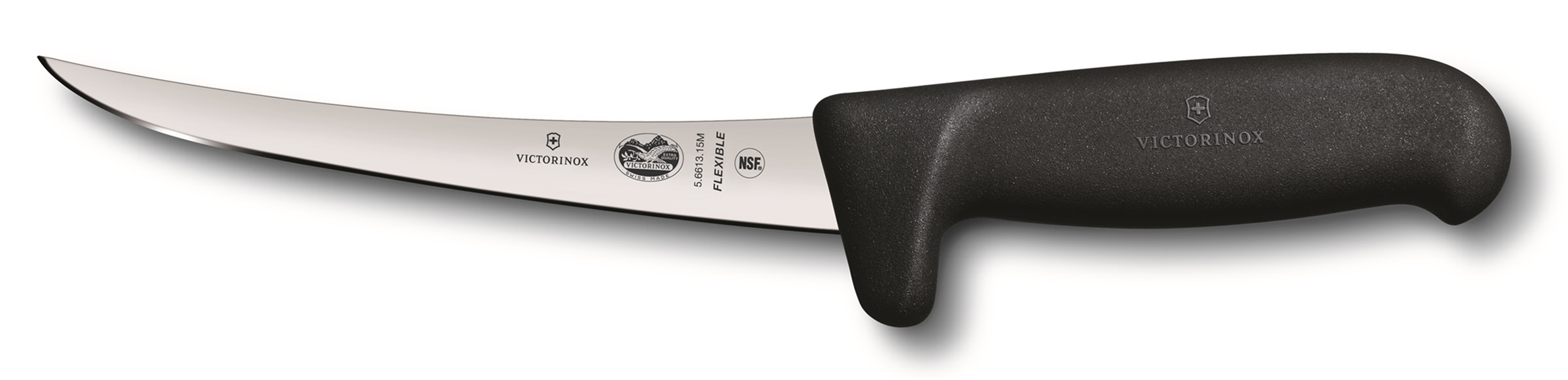 Victorinox Fibrox Safety Grip Boning Knife With Flexible Blade 15cm 5 6613 15m