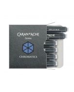 Caran d'Ache Magnetic Blue Cartridges set of 2 box