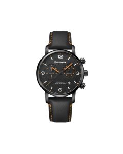 Wenger Urban Metropolitan Chrono Black & Orange