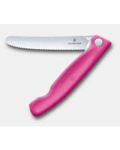 Victorinox Swiss Classic Picnic Folding Knife 11cm Pink