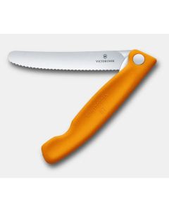 Victorinox Swiss Classic Picnic Folding Knife 11cm Orange