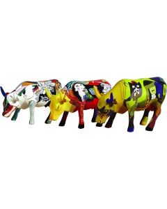 CowParade Art Pack PiCOWsso ( 3 mini moos)