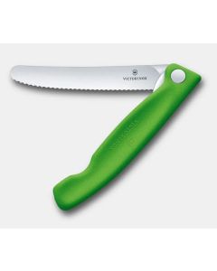 Victorinox Swiss Classic Picnic Folding Knife 11cm Green