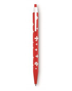 Caran d'Ache Totally Swiss Drapeau Stylo-bille Set de 4 pièces