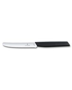 Victorinox Swiss Modern Tomato & Table Knife Black