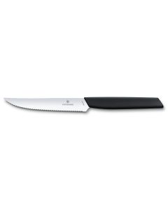 Victorinox Swiss Modern Steak & Pizza Knife Black