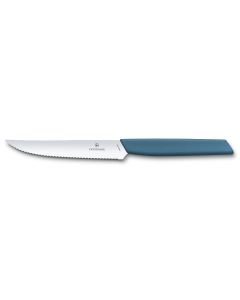 Victorinox Swiss Modern Steak & Pizza Knife Blue