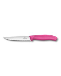 Victorinox Swiss Classic Steak & Pizza Knife "Gourmet" 12cm Pink